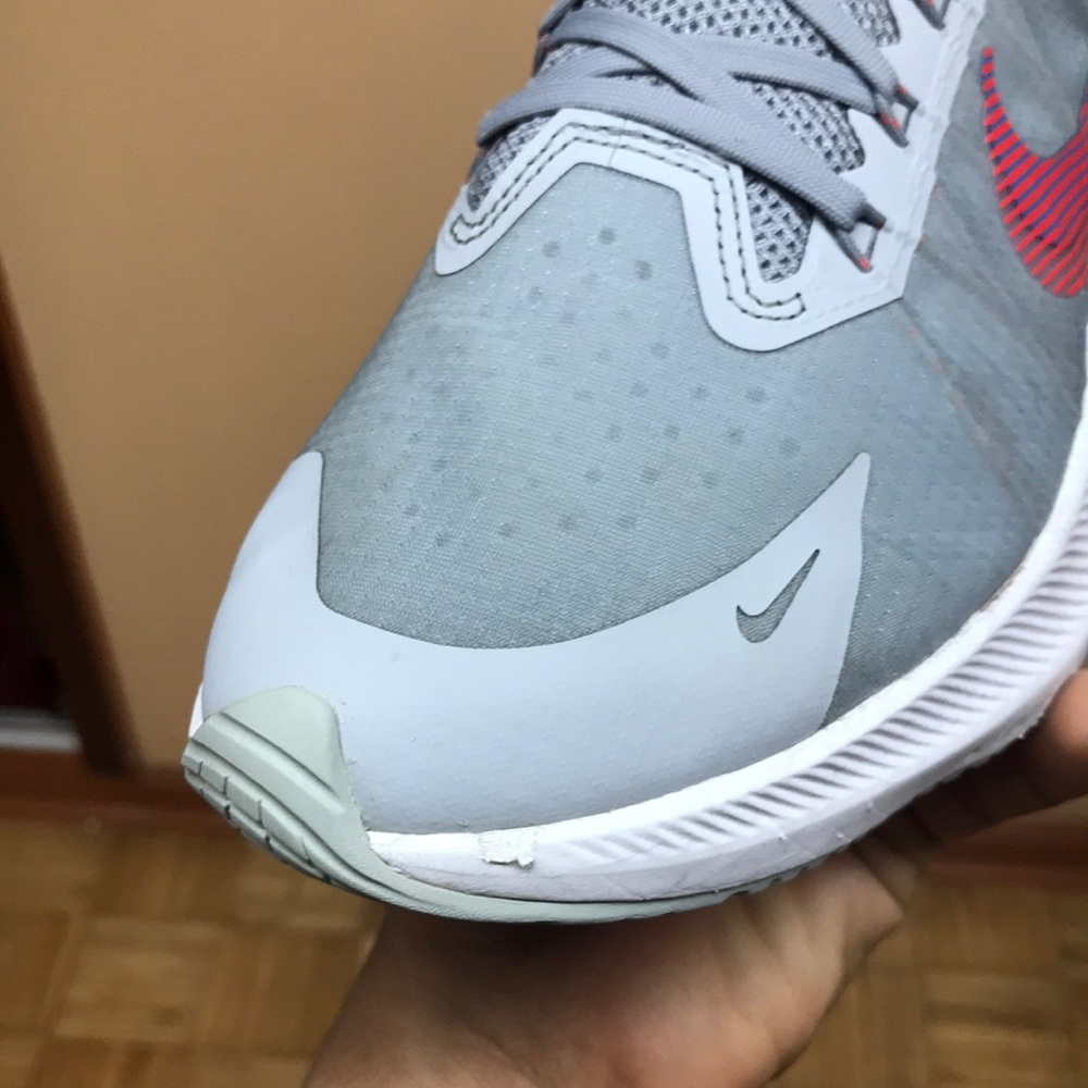 Nike Winflo 8 “Wolf Grey Bright Crimson” - Picture 12 of 15